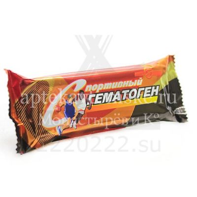 Гематоген Народный Спортивный плитка 40г (Сибирское здоровье/Россия)