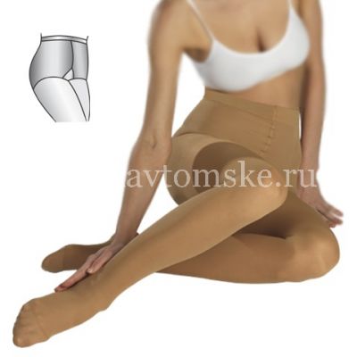 Колготы компрес. 1-кл. (18-21мм) эластичные (рост 158-170) разм. №3 (черн.) (арт. 0404) (Tonus Elast/Латвия)