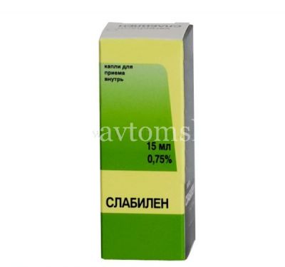 Слабилен фл.-кап.(капли орал.) 0,75% 15мл (Верофарм/Россия)