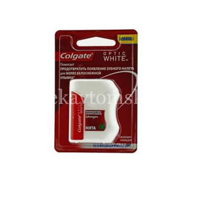 Зубная нить COLGATE Optic White 25м (Colgate-Palmolive/Китай)
