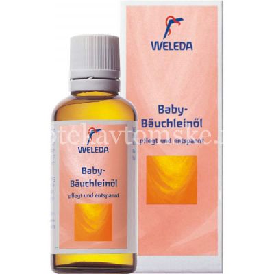 Масло массажное детское WELEDA д/массажа животика младенцев 50мл (Weleda/Германия)
