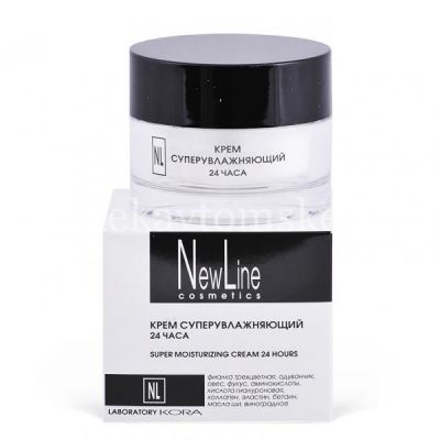 Крем КОРА NEW LINE суперувлажняющий "24 часа" 50мл (Фитопром/Россия)