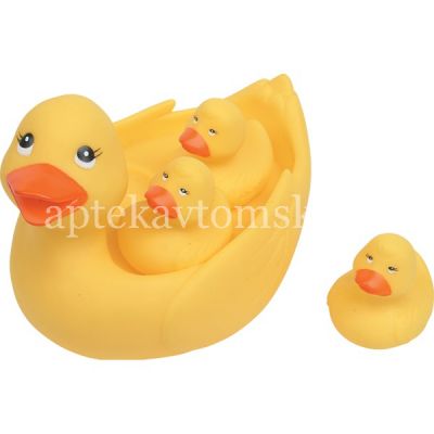 Набор КУРНОСИКИ 25035 игрушек д/ванны "Лодка с утенком" №2 (Sun Bond International/Китай)