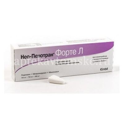 Нео-Пенотран форте Л супп. вагин. №7 (Exeltis Ilac San. ve Tic. A.S/Турция)