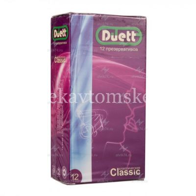 Презерватив DUETT классика №12 (Almasa Medical Company/Великобритания)