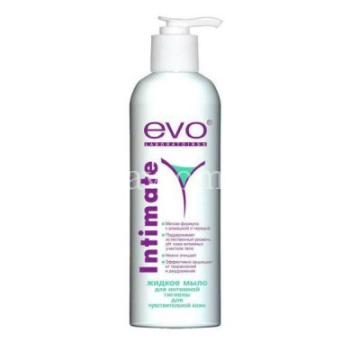 Мыло EVO (ЭВО) Intimate д/интимной гигиены д/чувств. кожи 200мл (Аванта/Россия)