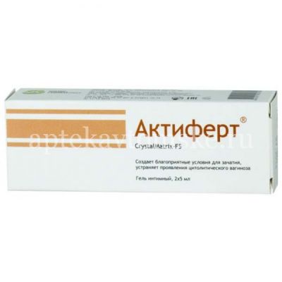 Актиферт CrystalMatrix-FS гель-смазка 5мл №2 (тюбик) (Лаборатория Эманси/Россия)