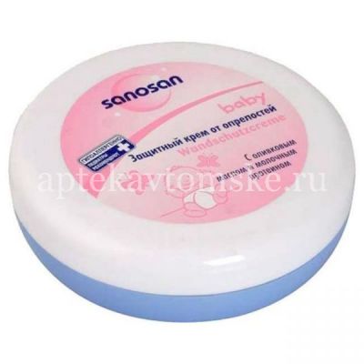 Крем детский SANOSAN от опрелостей защитн. 150мл (Mann&Schreder/Германия)