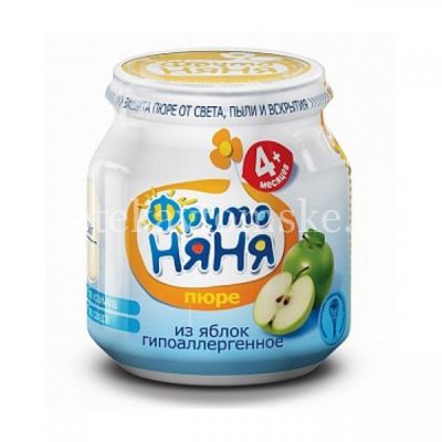 Пюре ФРУТОНЯНЯ яблоко 100г (Прогресс/Россия)