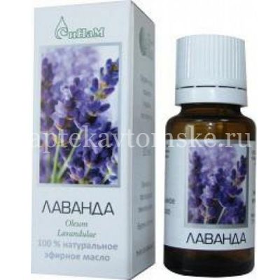 Масло эфирное Лавандовое 15мл (Синам/Россия)