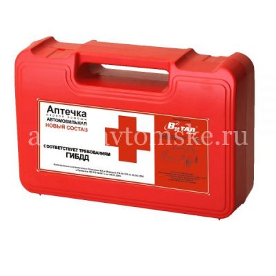 Аптечка автомобильн. первой помощи ТАНДЕМ (Виталфарм/Россия)