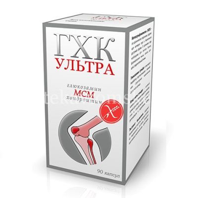 Глюкозамин-хондроитиновый комплекс Ультра капс. 400мг №90 (Фармакор Продакшн/Россия)