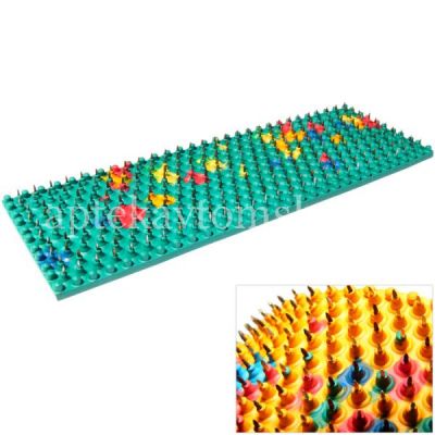 Аппликатор ЛЯПКО коврик малый 237 х 137мм (шаг иглы 6мм) (Ляпко/Украина)