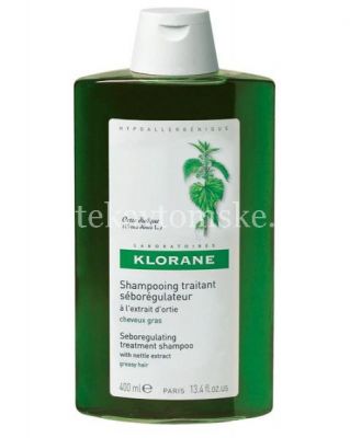 Шампунь KLORANE с экстр. крапивы себорег. д/жирн. волос. 400мл (Pierre Fabre/Франция)