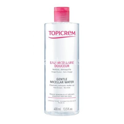 Вода мицеллярная Топикрем (TOPICREM) мягкая 400мл (Laboratoires Nigy/Франция)